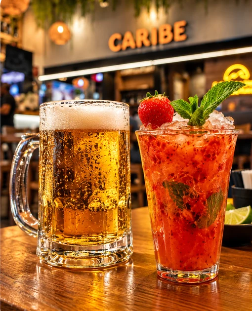 Bebidas do Boteco Caribe